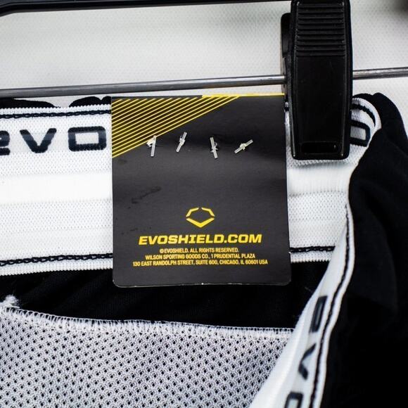 Evoshield Men's Baseball 3/4 Slider Tights L Black Drawstring Elastic Band New - Picture 6 of 14